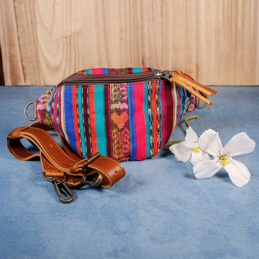 FANCY POUCH - VINTAGE CORTE - CAFE - NO. 16322