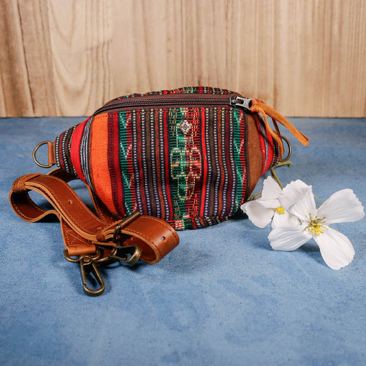 FANCY POUCH - VINTAGE CORTE - CAFE - NO. 16314