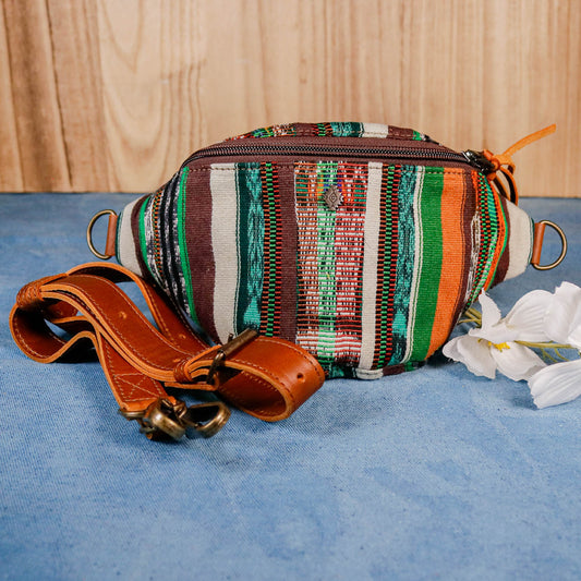 FANCY POUCH - VINTAGE CORTE - CAFE - NO. 16319