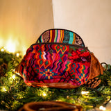 FANCY POUCH - OOAK HUIPIL - HONEY - NO. 18984