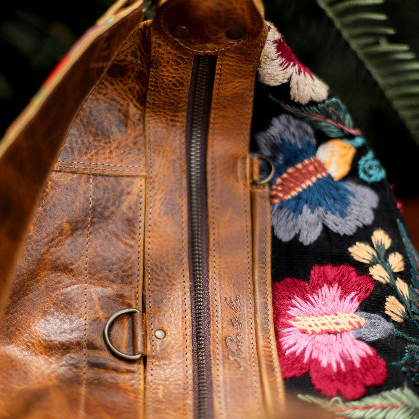 BEATRIZ CDB + DIAMANTE STRAP - H&S FLORAL - WRANGLER - NO. 200158