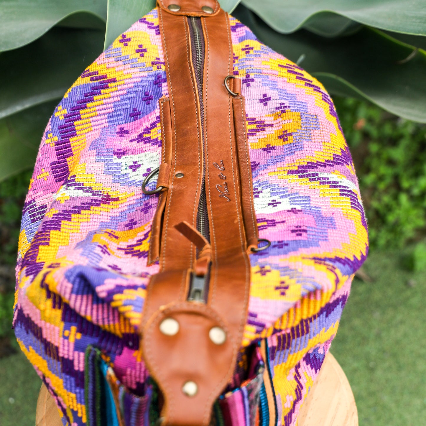 BEATRIZ CDB + DIAMANTE STRAP - H&S MOONS - CAFE - NO. 19383