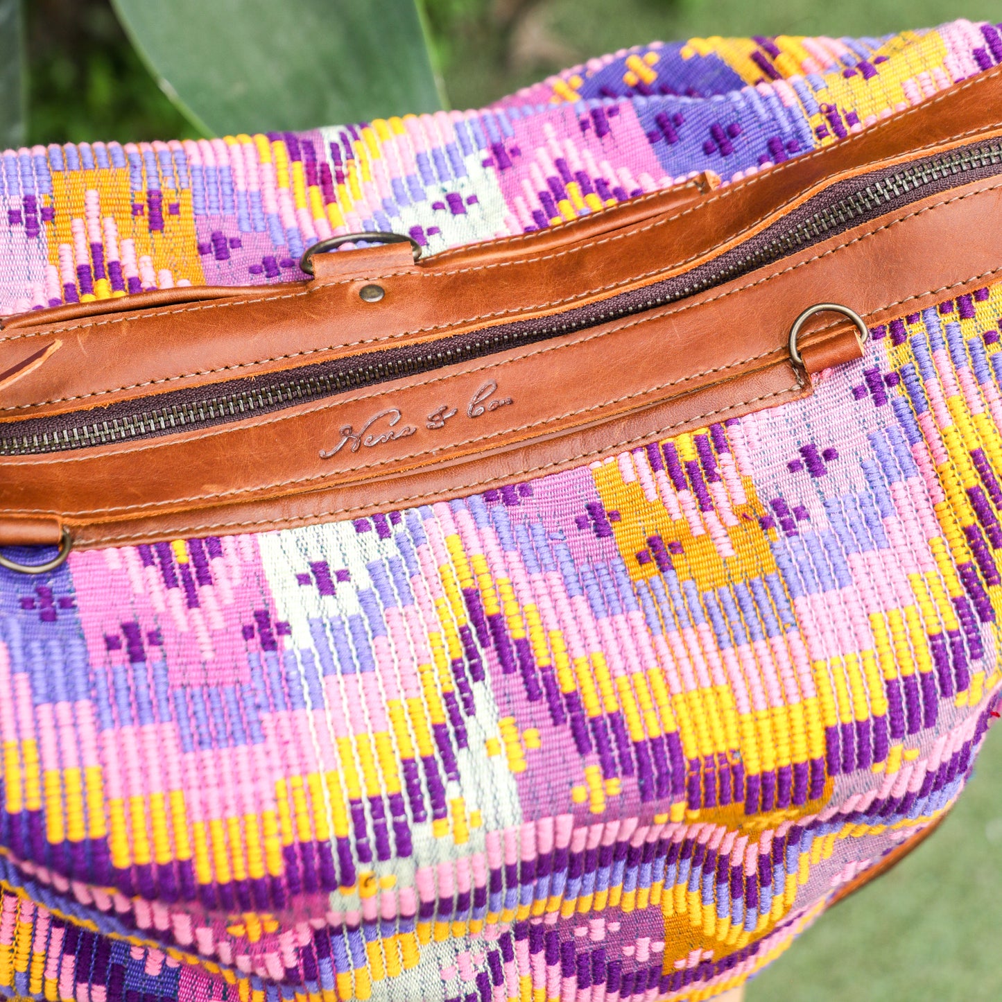 BEATRIZ CDB + DIAMANTE STRAP - H&S MOONS - CAFE - NO. 19383