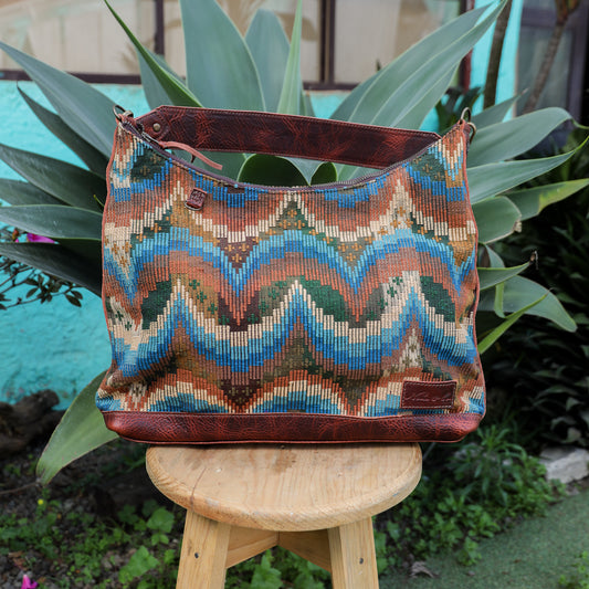 PENELOPE BAG - H&S MOONS - COPPER - NO. 19374