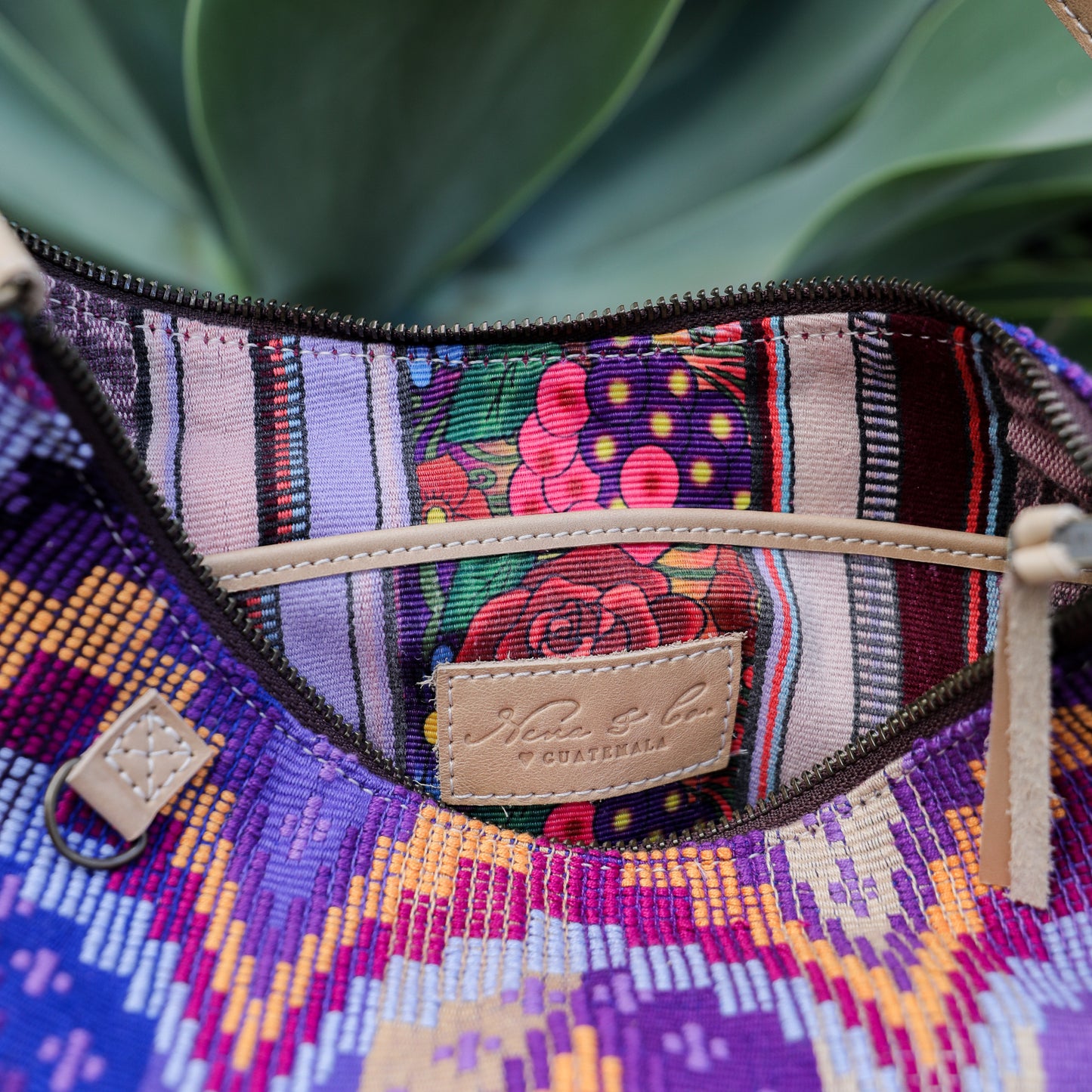 SMALL PENELOPE BAG - H&S MOONS - LATTE - NO. 19377