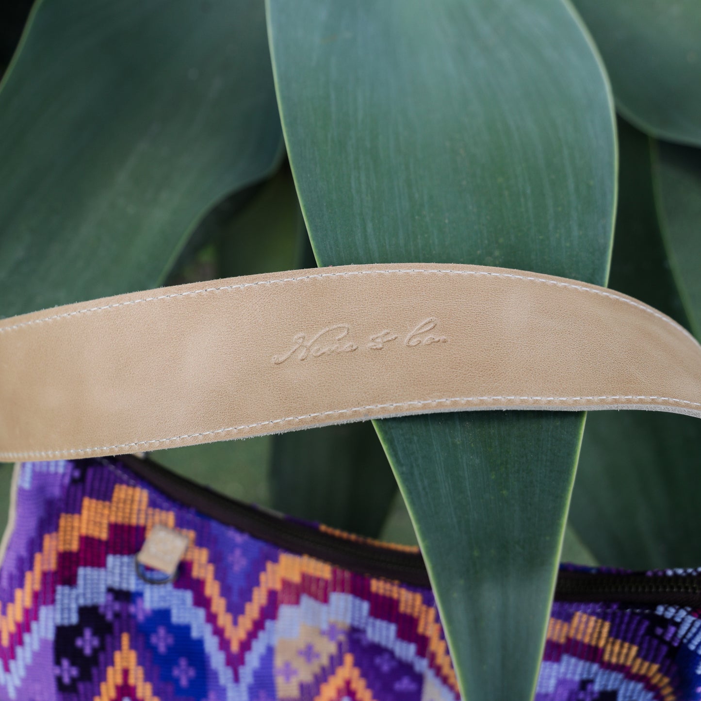 SMALL PENELOPE BAG - H&S MOONS - LATTE - NO. 19377