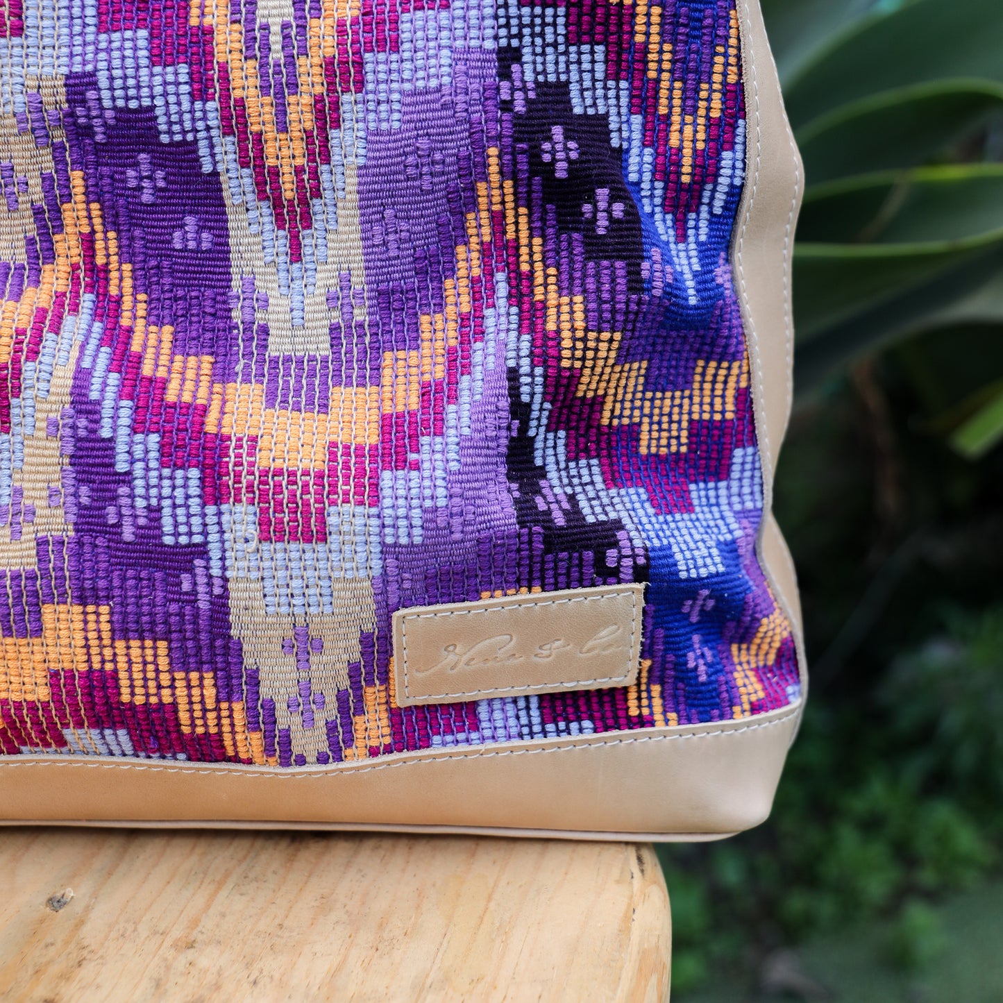 SMALL PENELOPE BAG - H&S MOONS - LATTE - NO. 19377