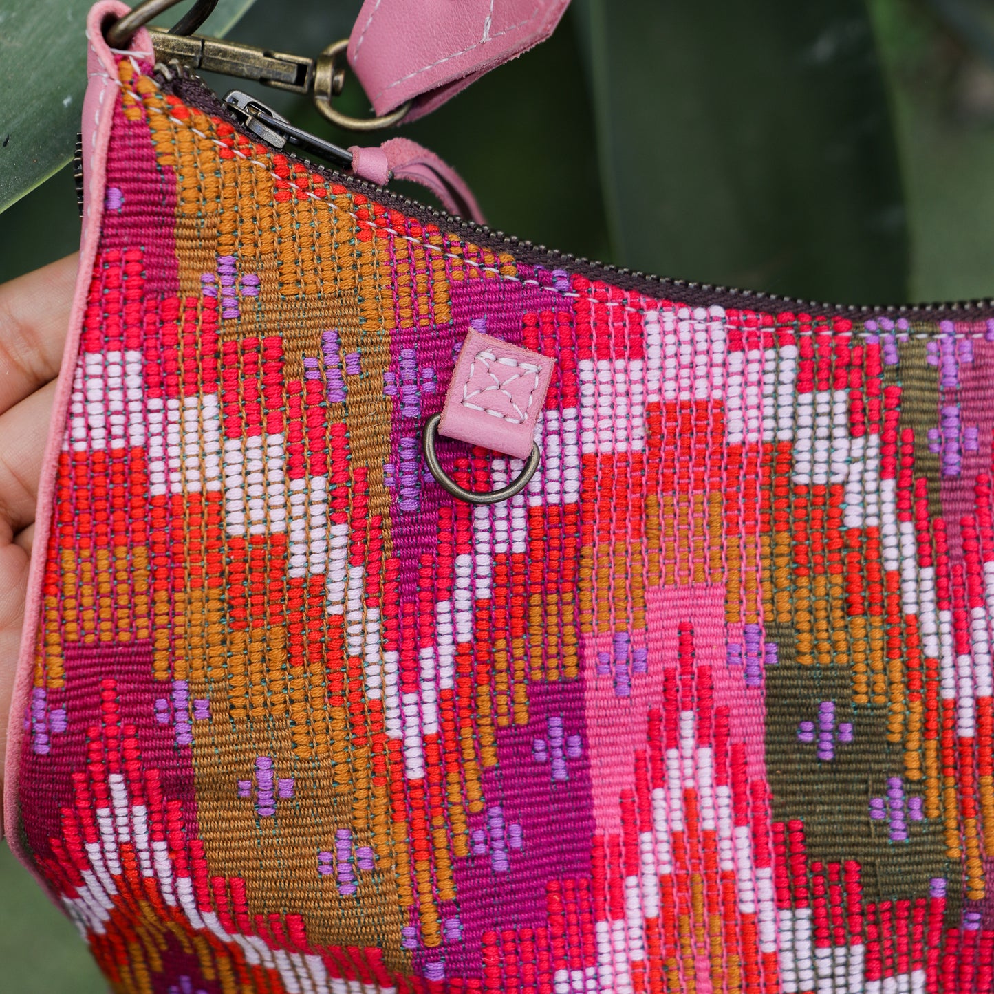 SMALL PENELOPE BAG - H&S MOONS - FLAMINGO - NO. 19376