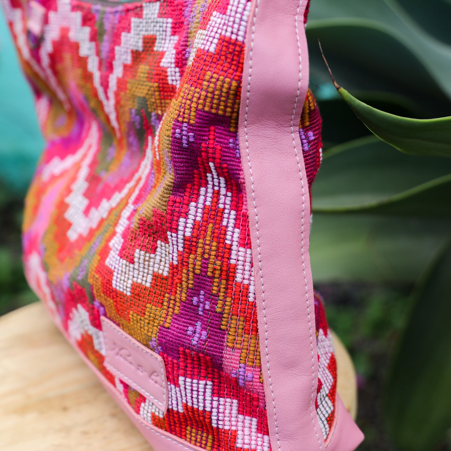 SMALL PENELOPE BAG - H&S MOONS - FLAMINGO - NO. 19376