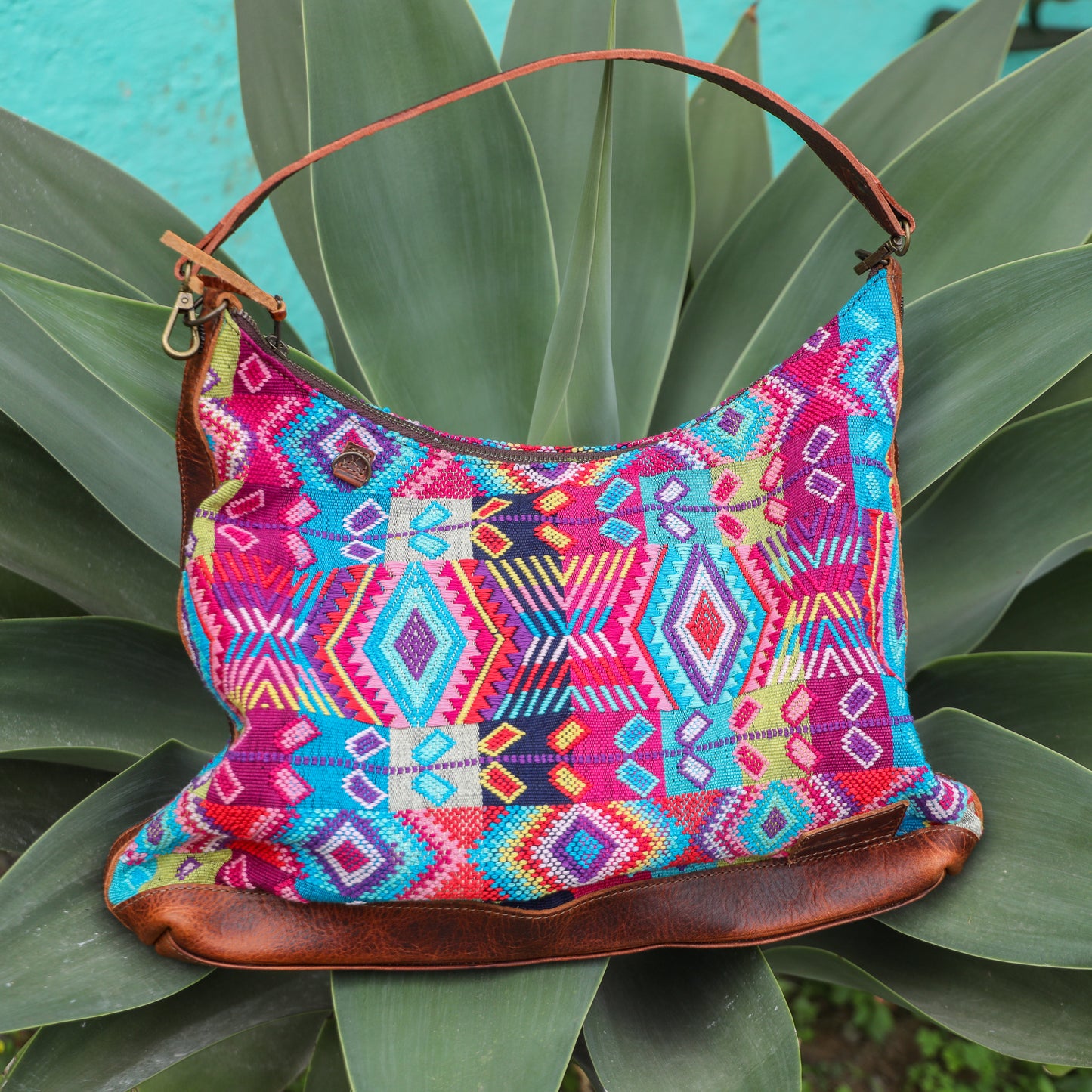 PENELOPE BAG - H&S WHEAT - HONEY - NO. 19385