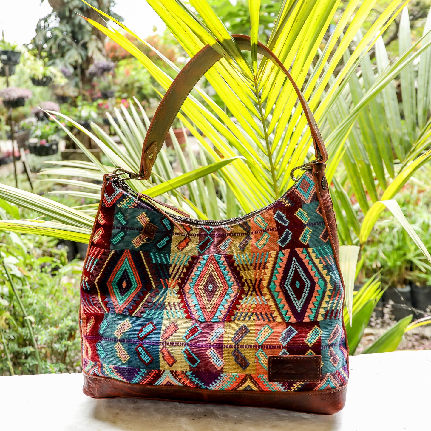 SMALL PENELOPE BAG - H&S WHEAT - COPPER - NO. 19555