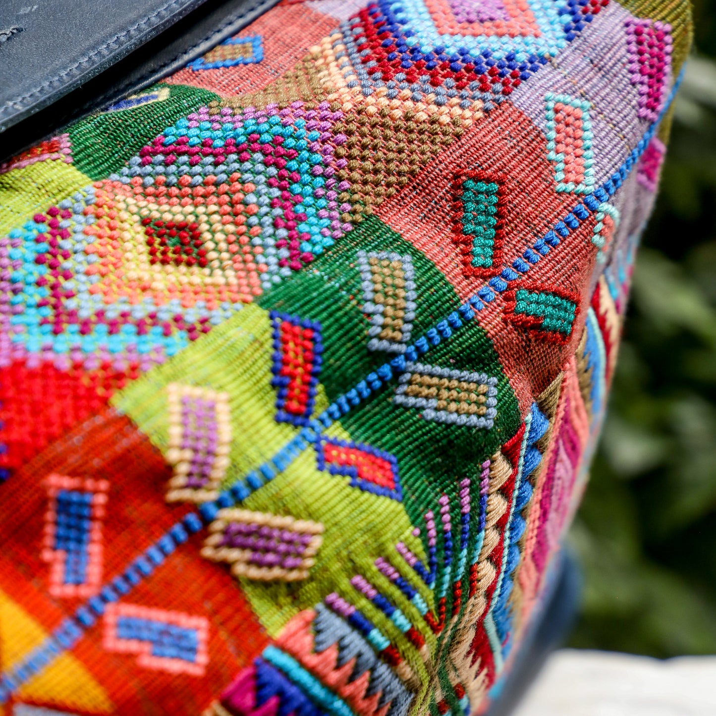 BEATRIZ CDB + DIAMANTE STRAP - H&S WHEAT - NAVY - NO. 19553