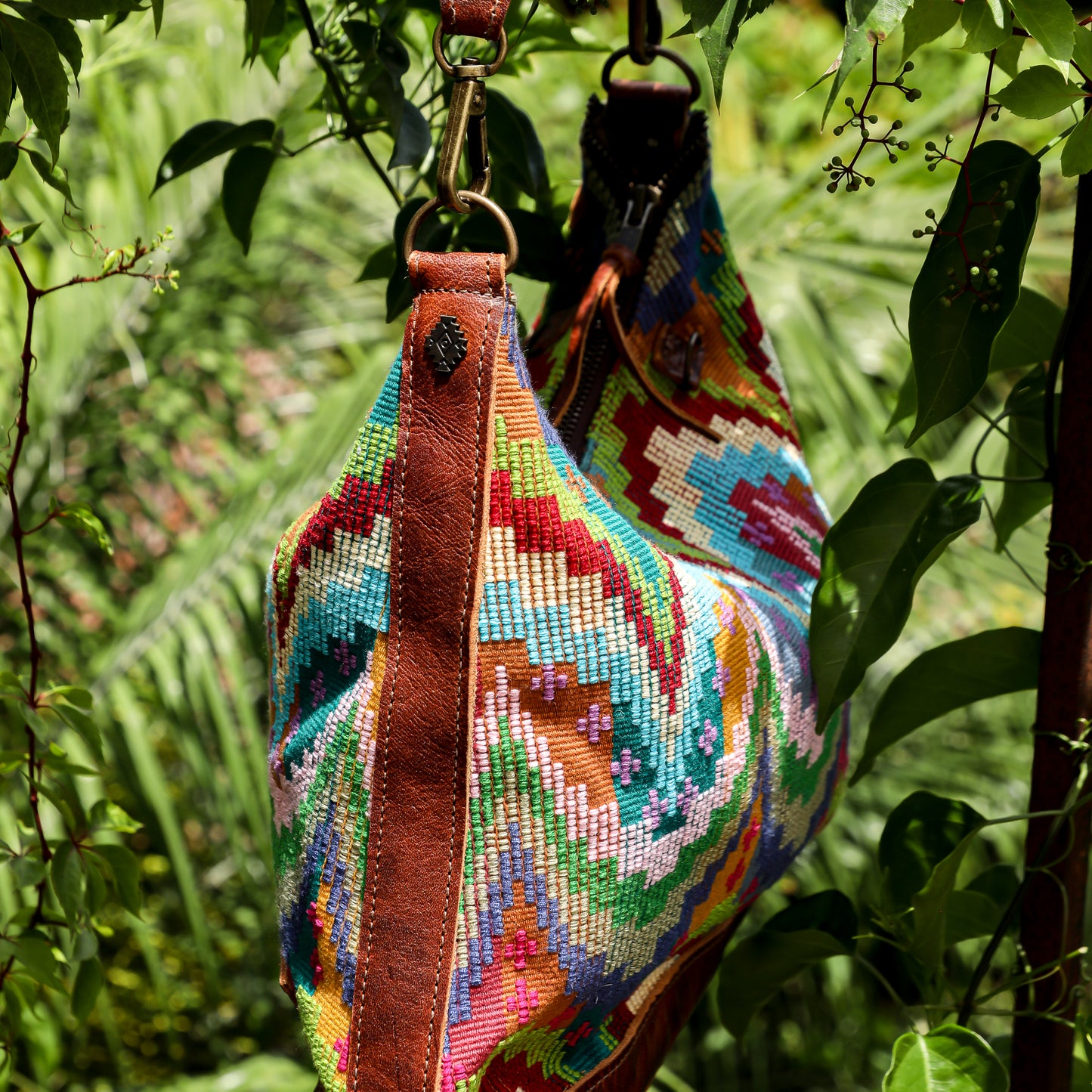 **SHIP WINDOW** SMALL PENELOPE BAG - H&S MOONS - HONEY - NO. 201612