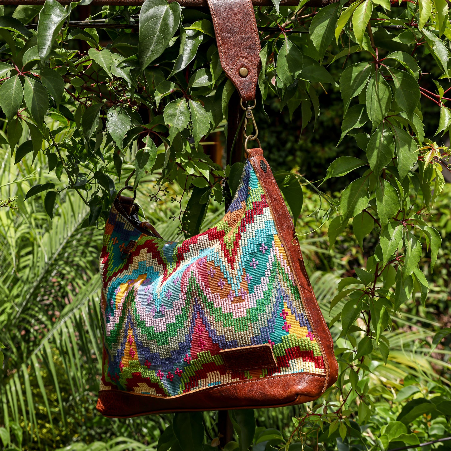 **SHIP WINDOW** SMALL PENELOPE BAG - H&S MOONS - HONEY - NO. 201612