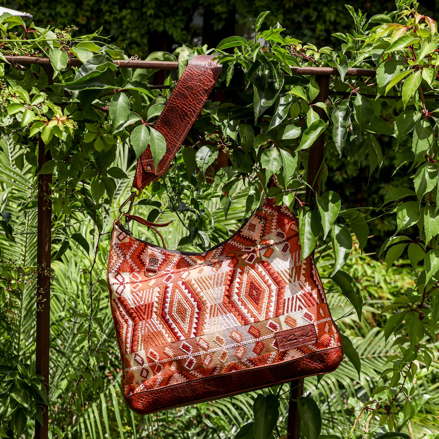 **SHIP WINDOW** SMALL PENELOPE BAG - H&S WHEAT - COPPER - NO. 201603