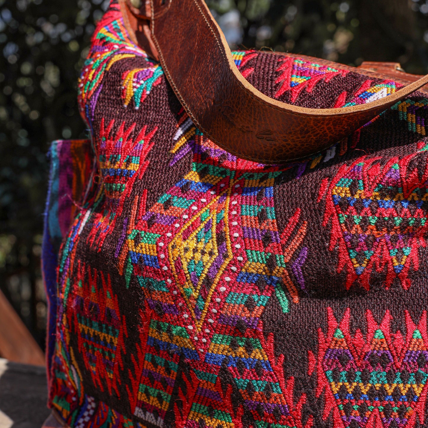 BEATRIZ CDB + DIAMANTE STRAP - OOAK HUIPIL - HONEY - NO. 19577