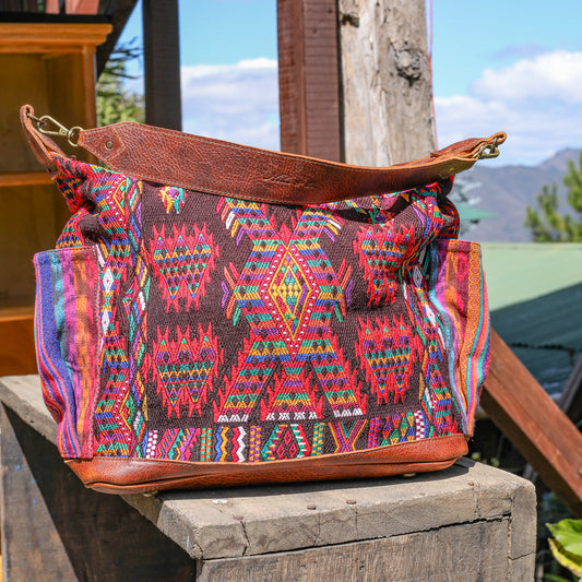 BEATRIZ CDB + DIAMANTE STRAP - OOAK HUIPIL - HONEY - NO. 19577