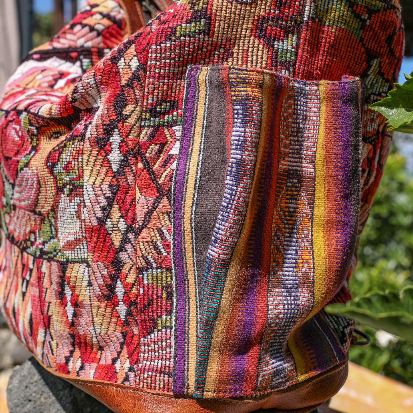 BEATRIZ CDB + DIAMANTE STRAP - OOAK HUIPIL - HONEY - NO. 19576