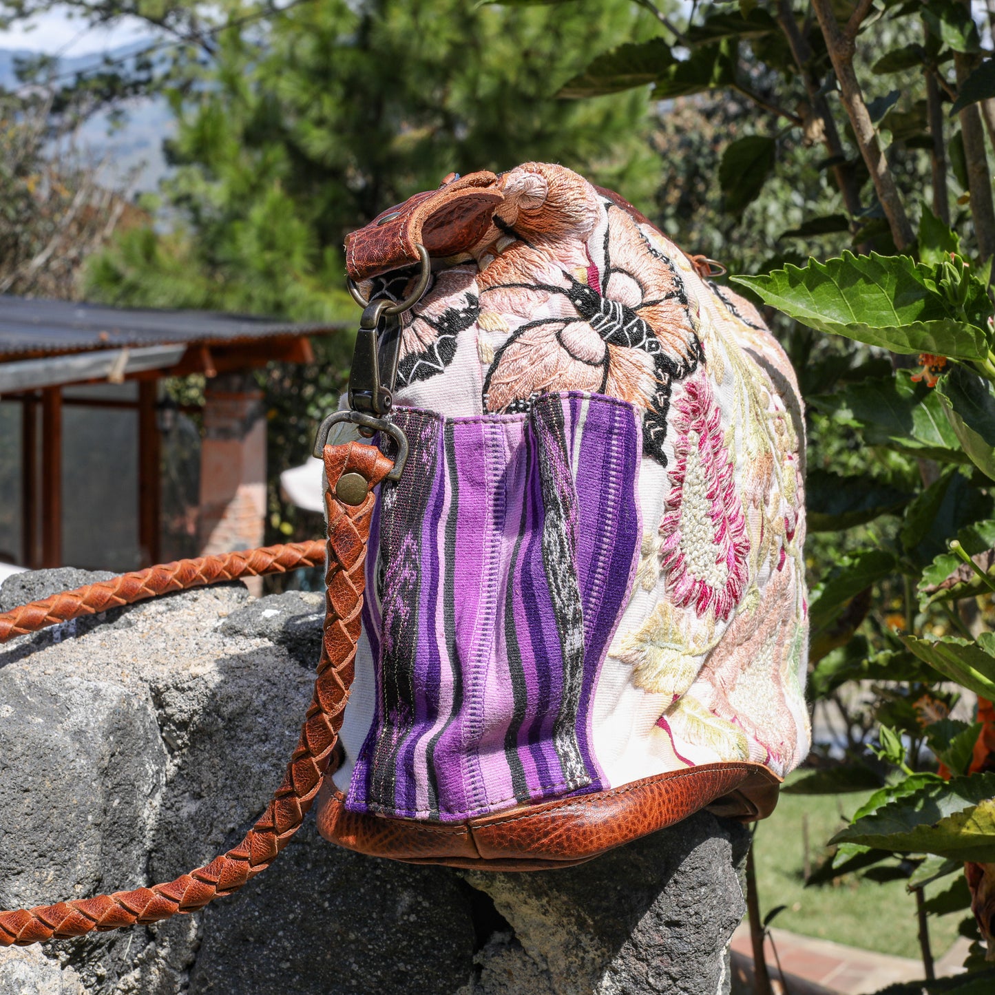 BEATRIZ MCDB + DIAMANTE STRAP - OOAK HUIPIL - HONEY - 19595