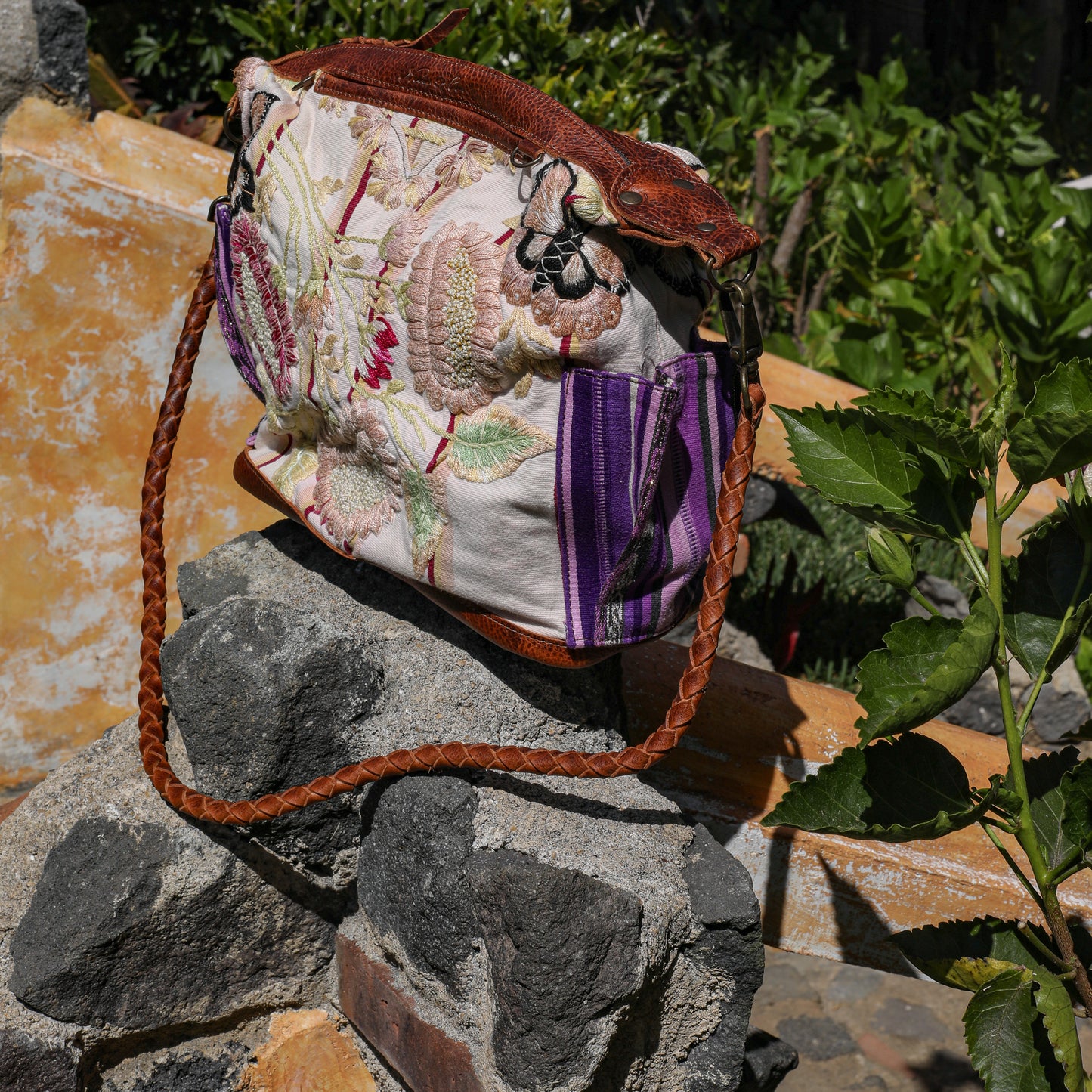 BEATRIZ MCDB + DIAMANTE STRAP - OOAK HUIPIL - HONEY - 19595