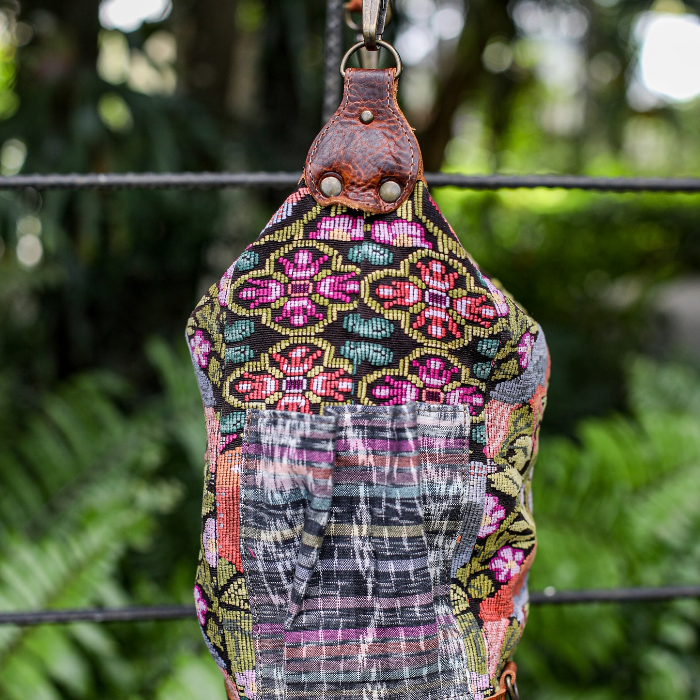 BEATRIZ MCDB + DIAMANTE STRAP - OOAK HUIPIL - HONEY - 18884