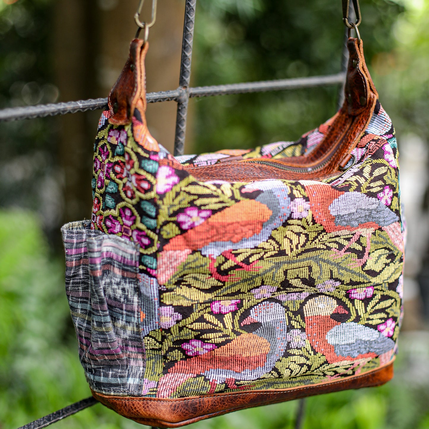 BEATRIZ MCDB + DIAMANTE STRAP - OOAK HUIPIL - HONEY - 18884