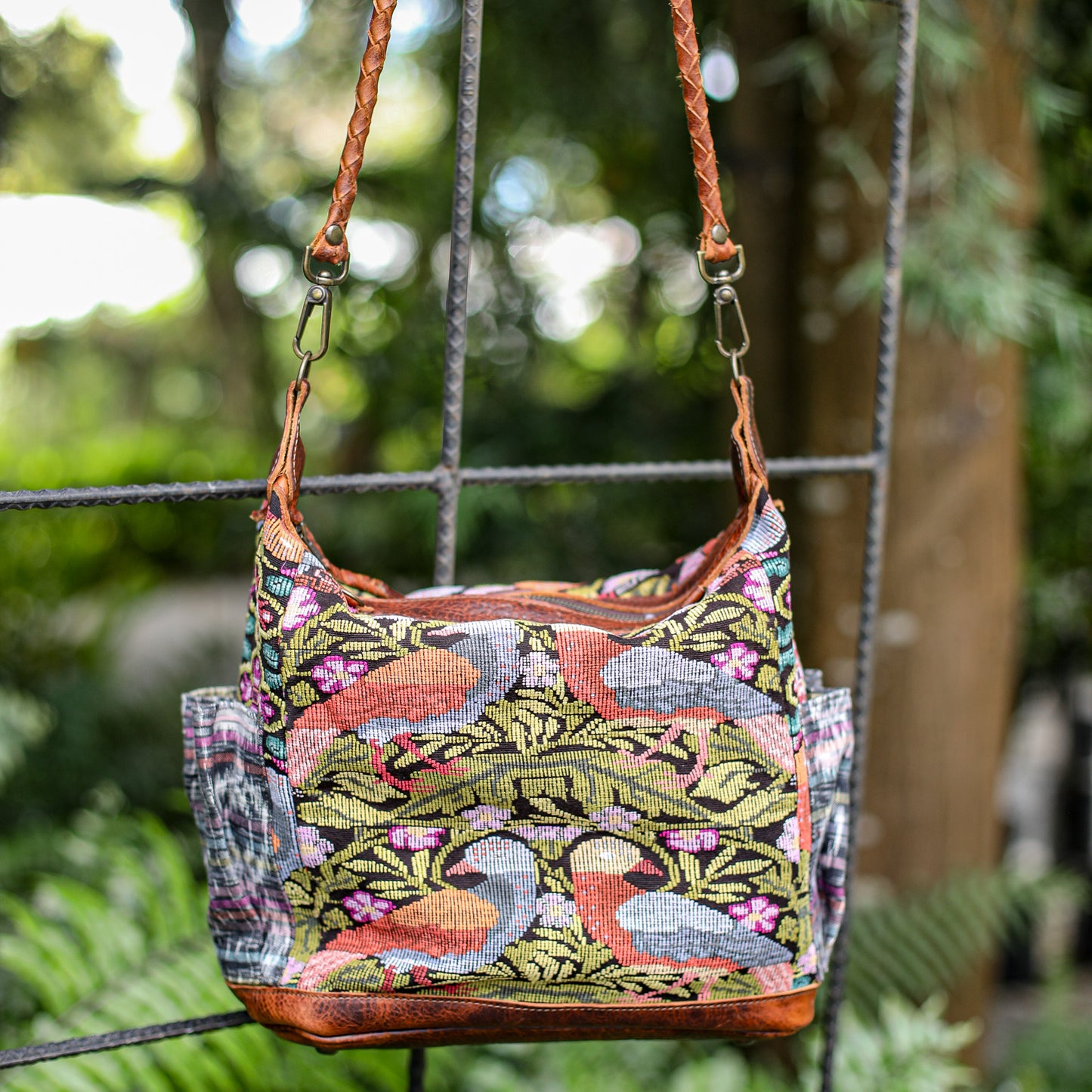 BEATRIZ MCDB + DIAMANTE STRAP - OOAK HUIPIL - HONEY - 18884