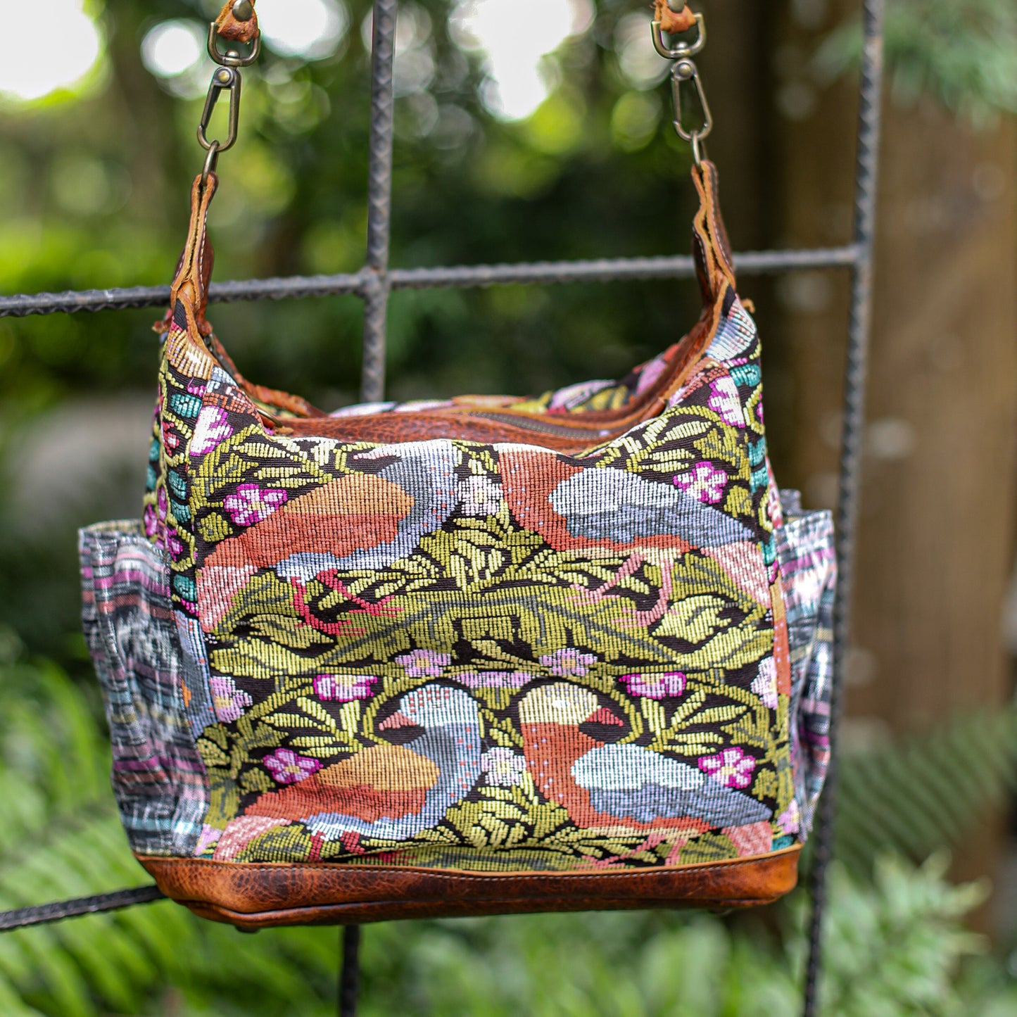 BEATRIZ MCDB + DIAMANTE STRAP - OOAK HUIPIL - HONEY - 18884