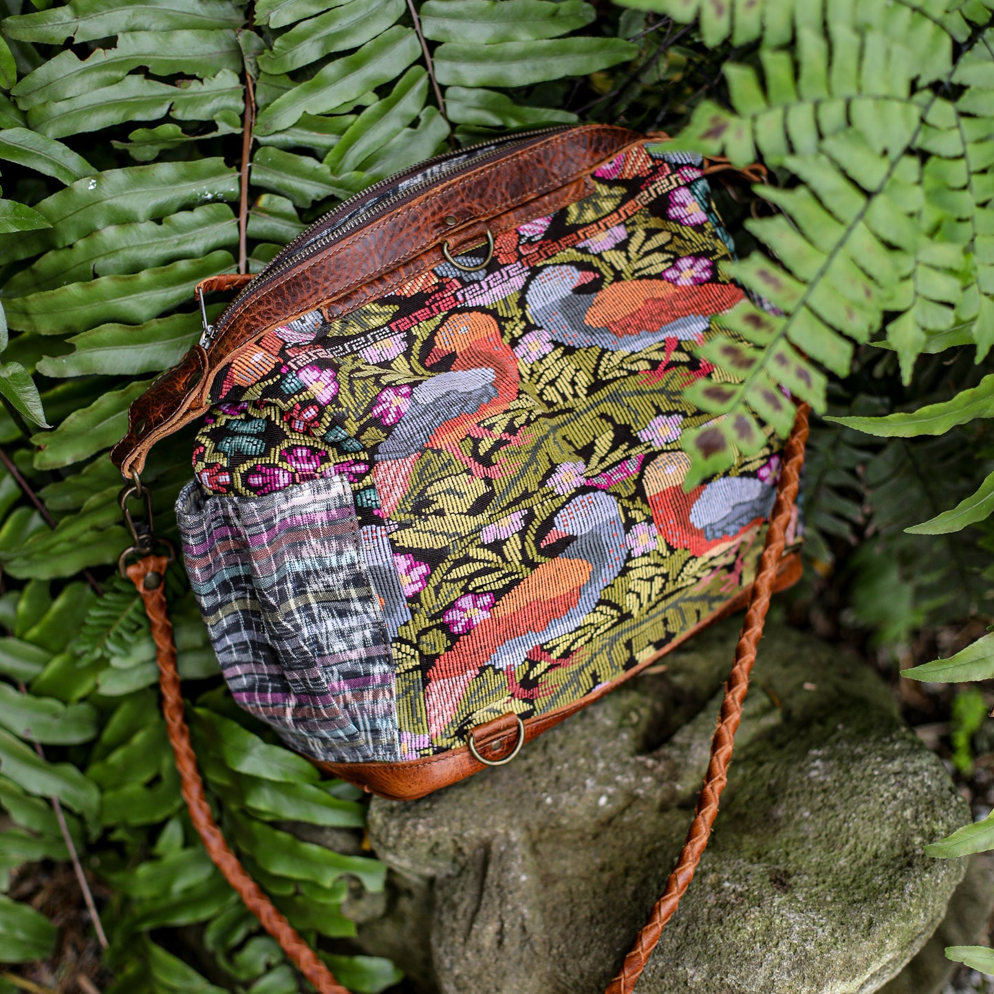 BEATRIZ MCDB + DIAMANTE STRAP - OOAK HUIPIL - HONEY - 18884