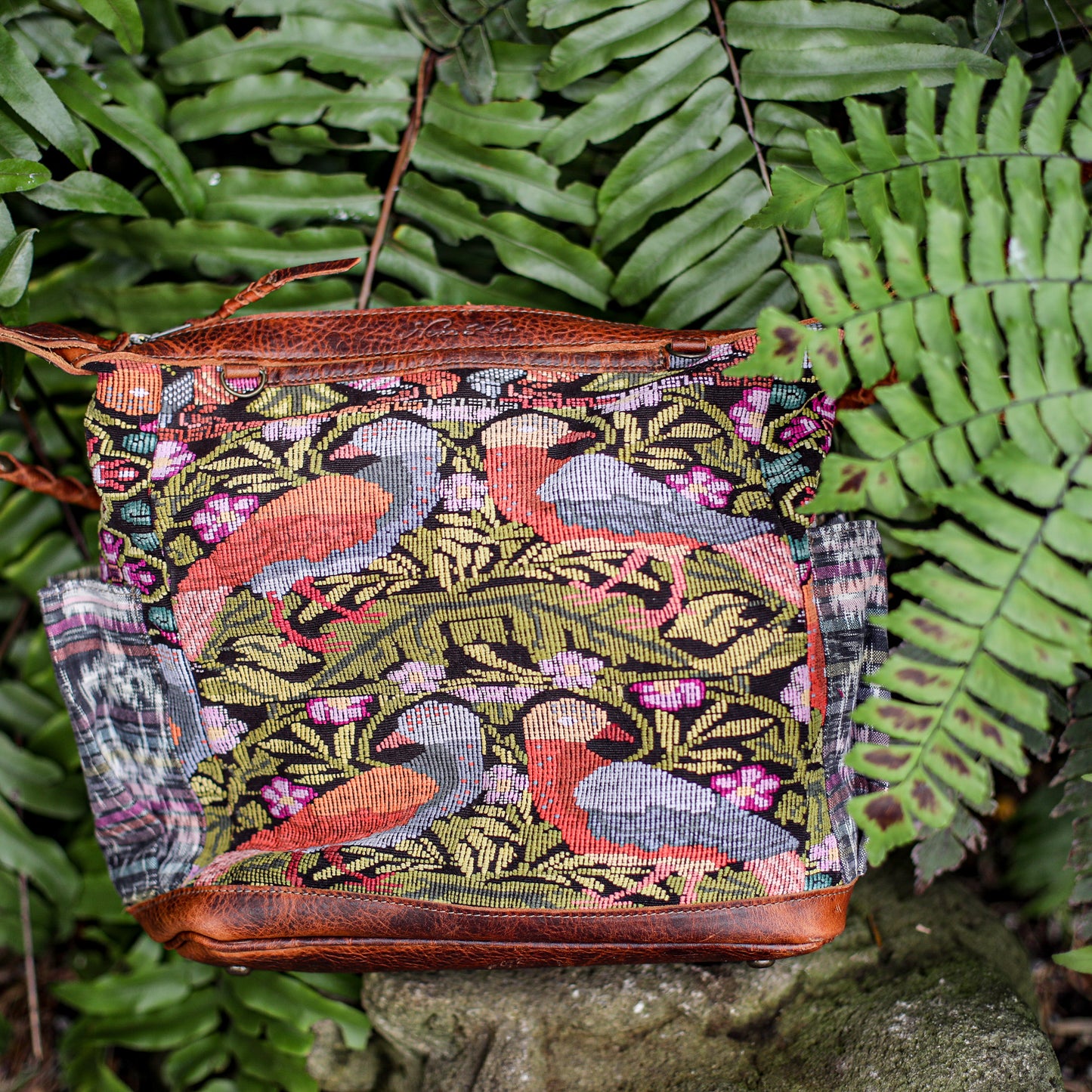 BEATRIZ MCDB + DIAMANTE STRAP - OOAK HUIPIL - HONEY - 18884