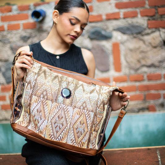 BEATRIZ CDB - JADE - OOAK HUIPIL - CAFE - NO. 18229