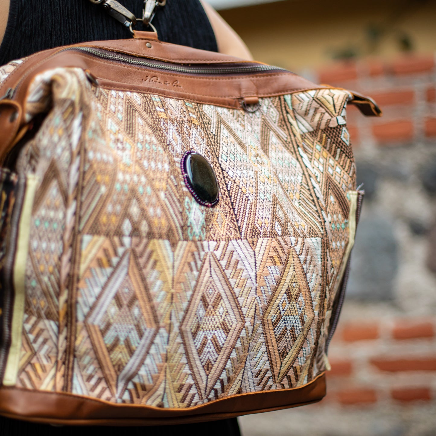 BEATRIZ CDB - JADE - OOAK HUIPIL - CAFE - NO. 18229