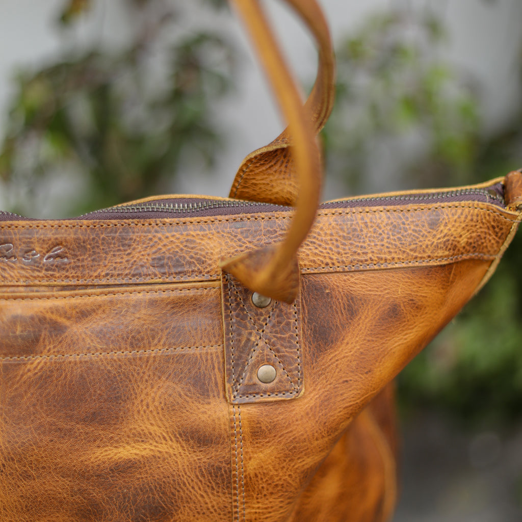 PERFECT OVERNIGHTER - FULL LEATHER - WRANGLER