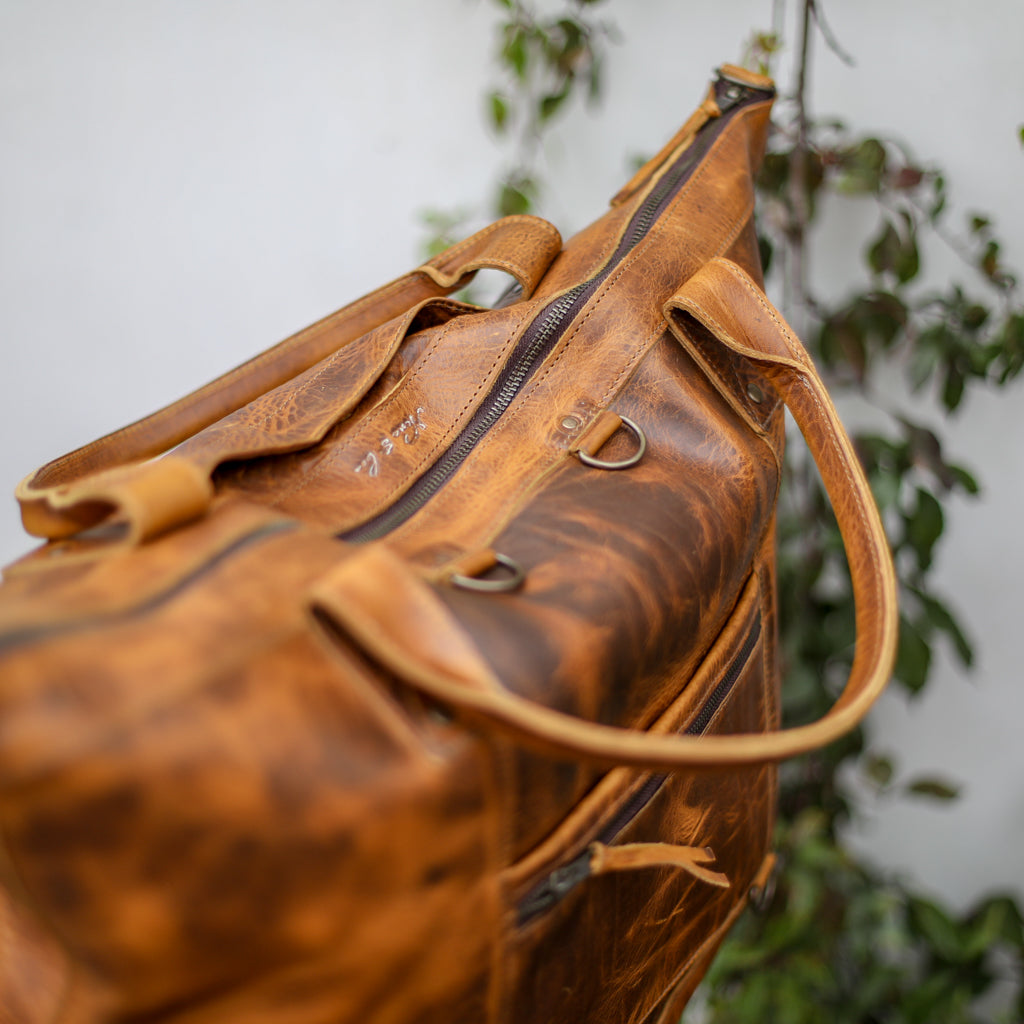 UPDATED PERFECT WEEKENDER - FULL LEATHER - WRANGLER