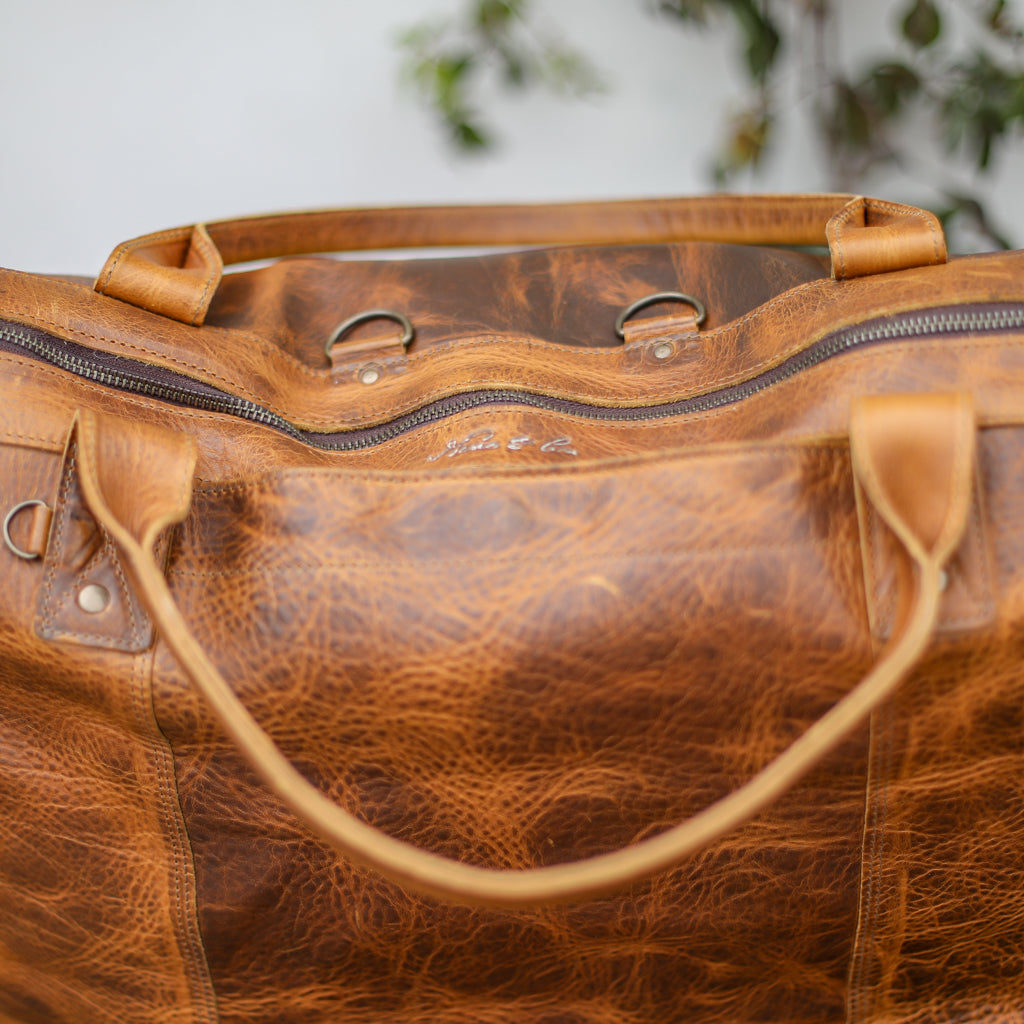 UPDATED PERFECT WEEKENDER - FULL LEATHER - WRANGLER