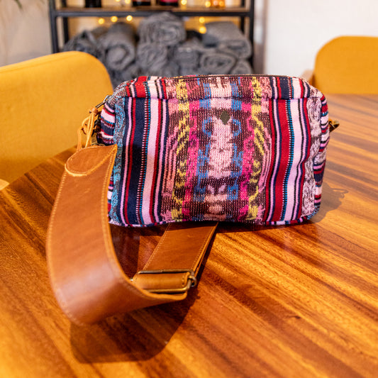 LARGE WANDER CROSSBODY BAG + STRAP SET - CORTE - CAFE - NO. 17960