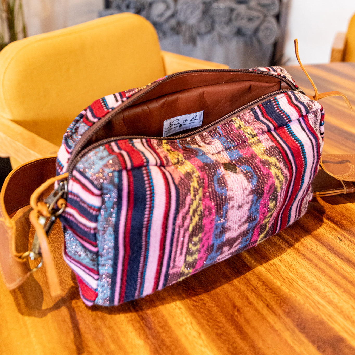 LARGE WANDER CROSSBODY BAG + STRAP SET - CORTE - CAFE - NO. 17960