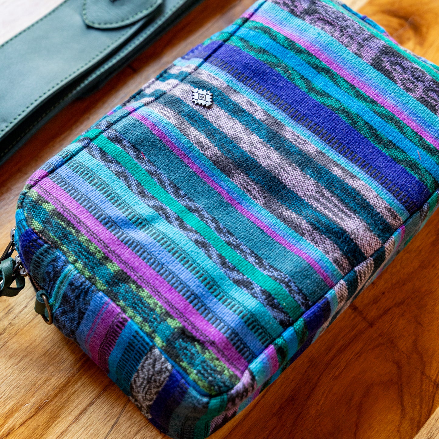 LARGE WANDER CROSSBODY BAG + STRAP SET - CORTE - EVERGLADE - NO. 17977