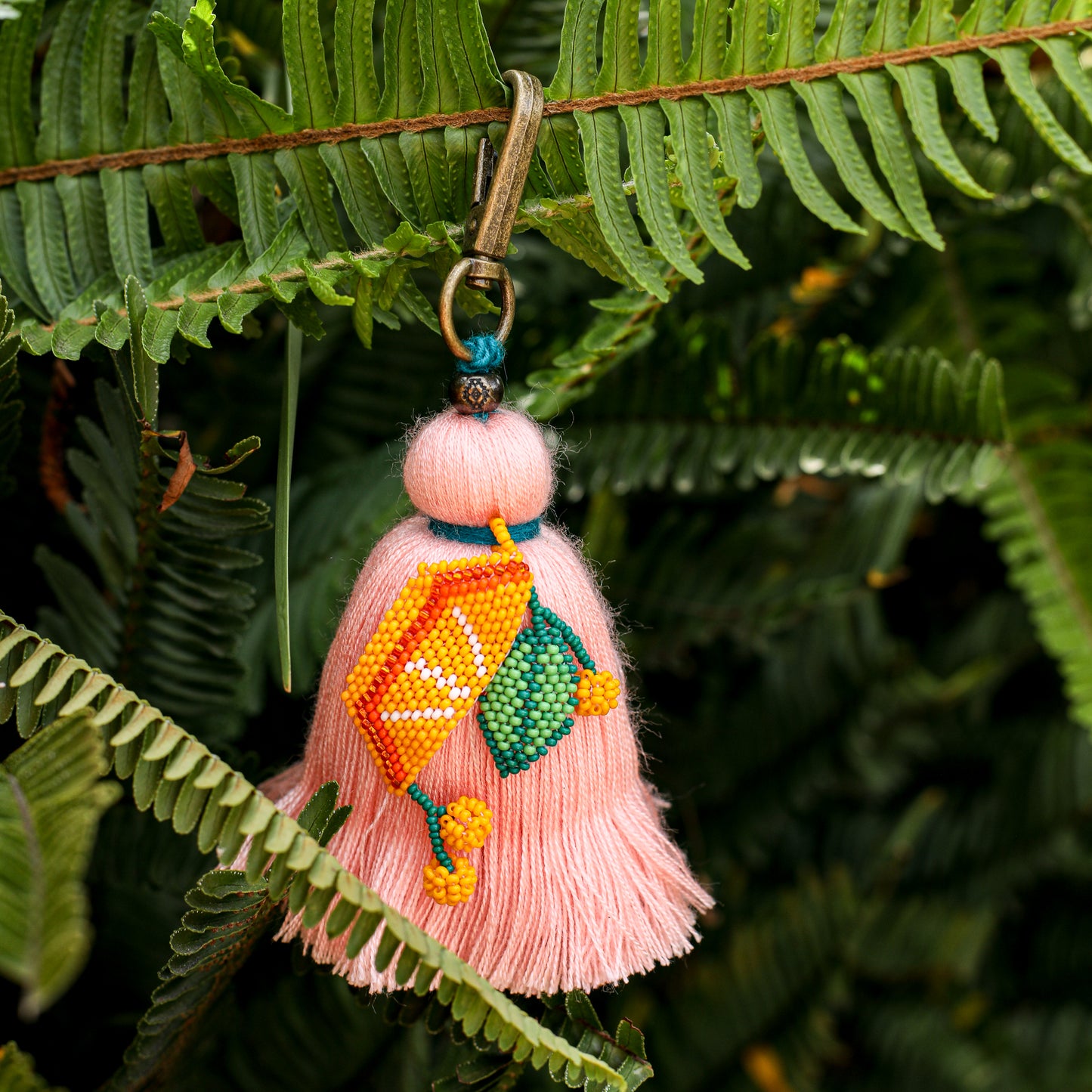 CLASSIC TASSEL - BEADED CITRUS CHARM - NO. 200248