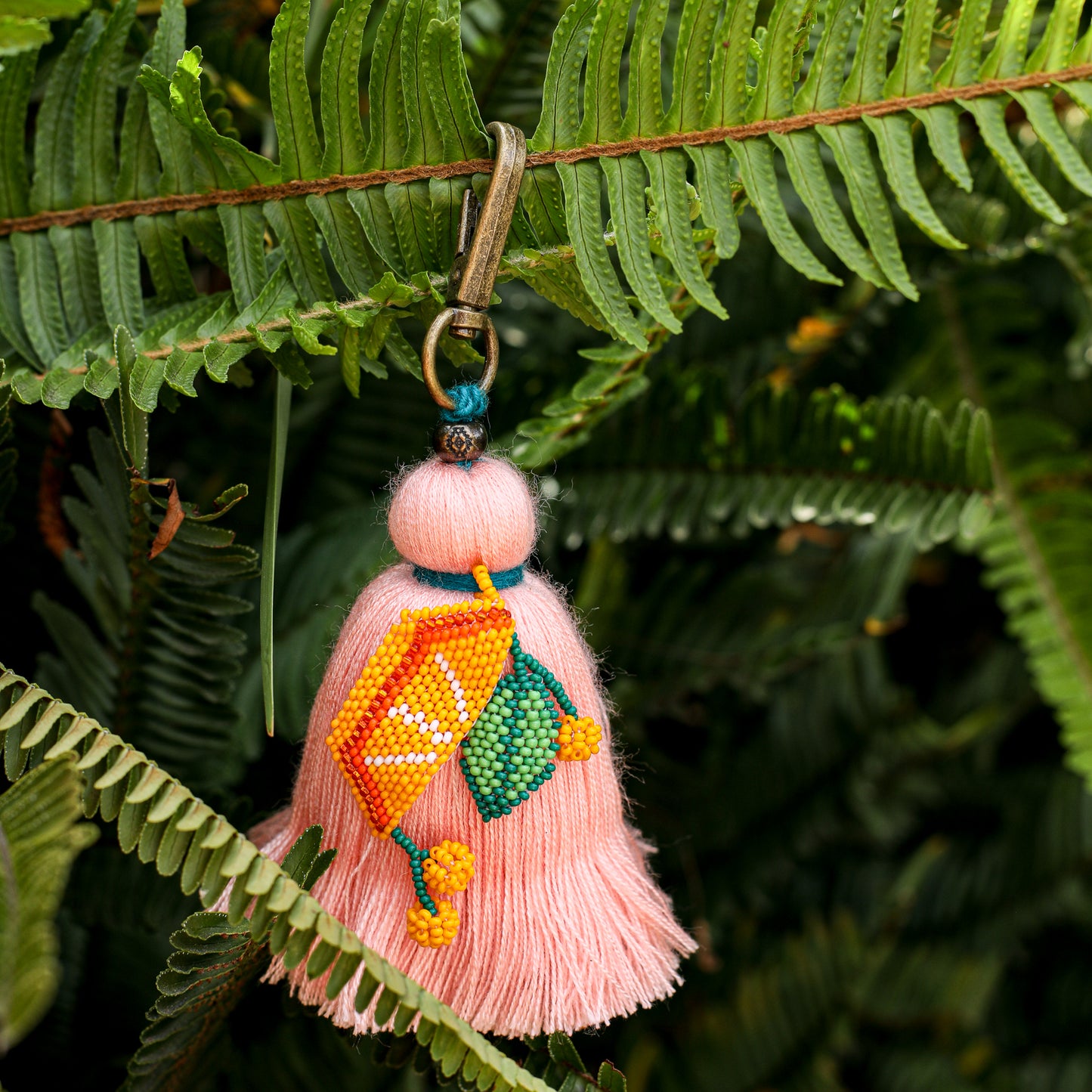 CLASSIC TASSEL - BEADED CITRUS CHARM - NO. 200248