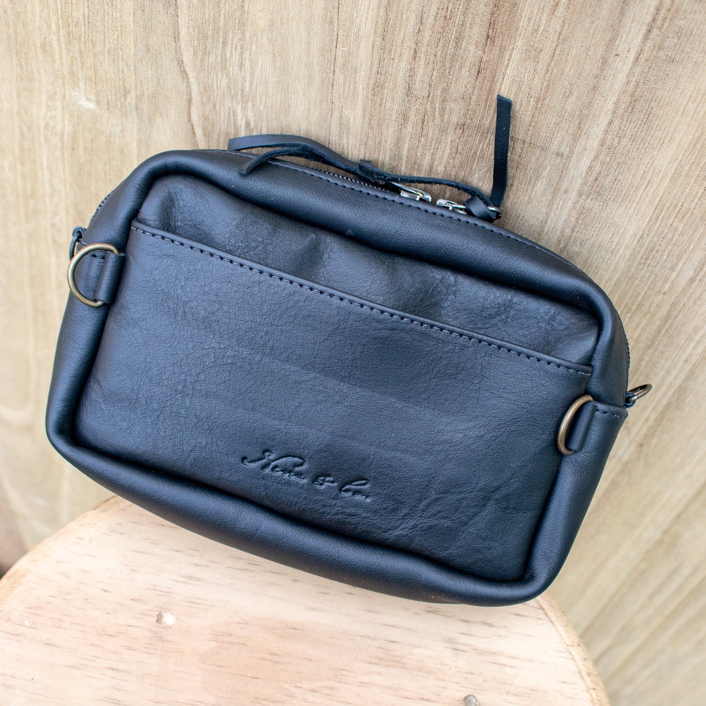 WANDER BAG SET - MEXICO TEXTILE - BLACK - NO. 18859