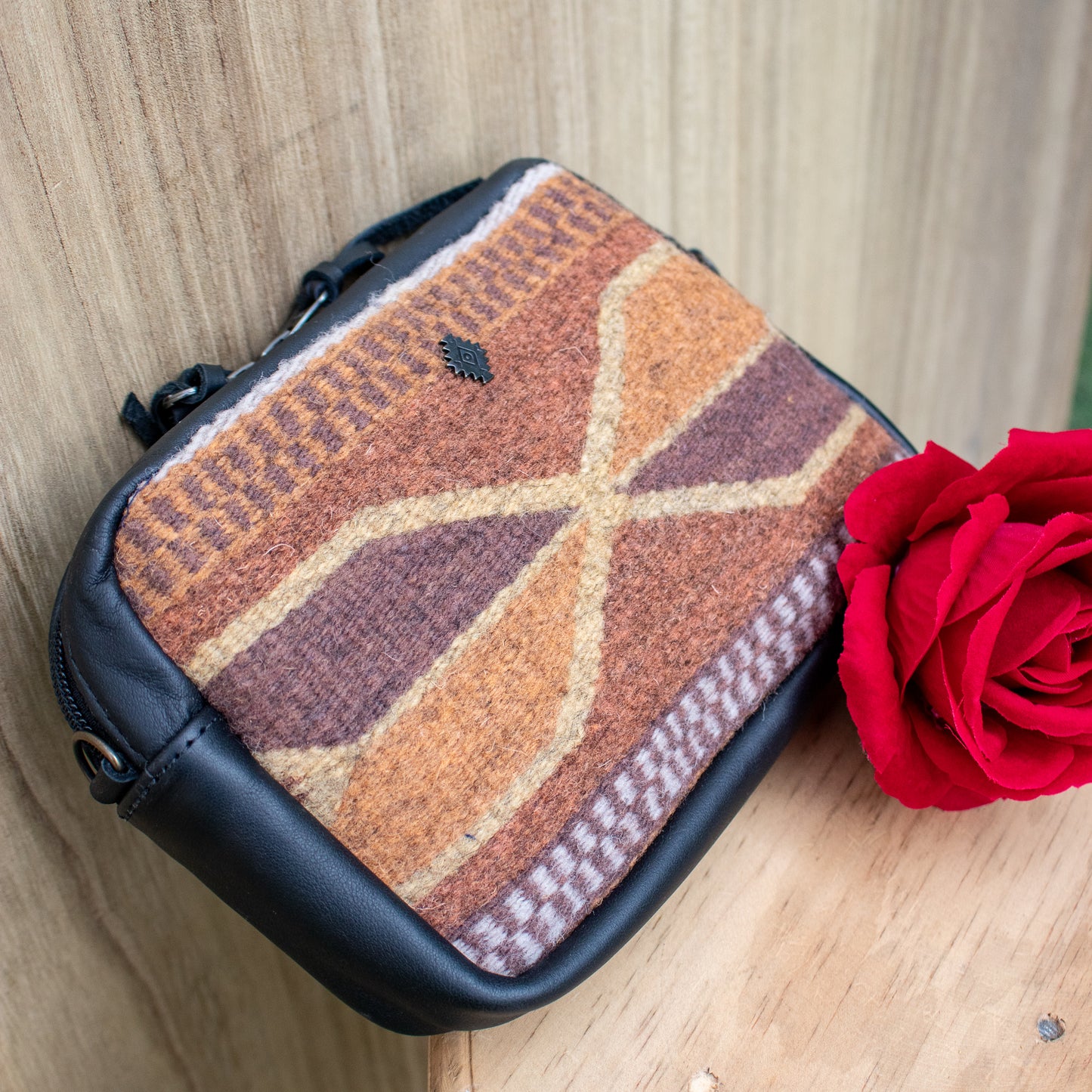 WANDER BAG SET - MEXICO TEXTILE - BLACK - NO. 18859