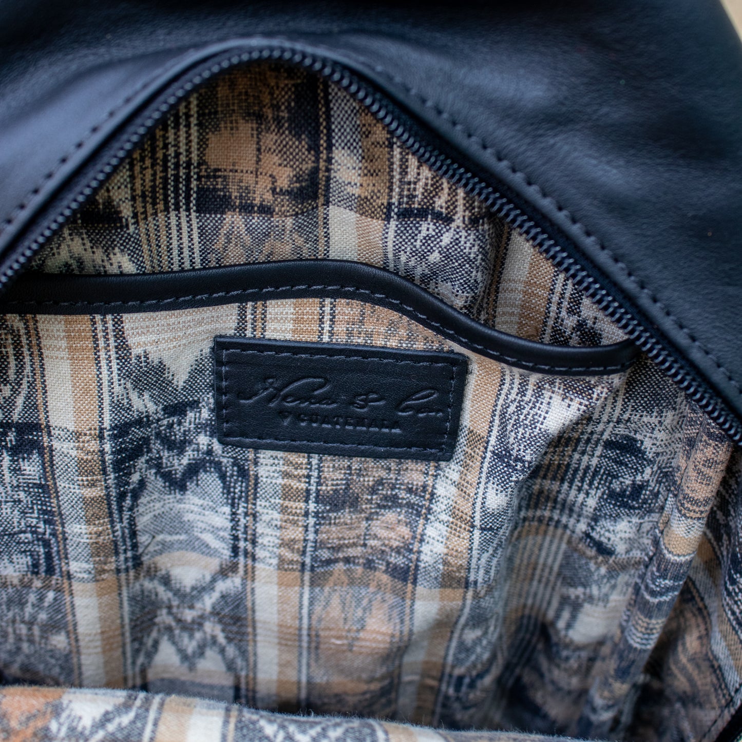 CROSSBODY SLING 2.0 - MEXICO TEXTILE - BLACK - NO. 18829