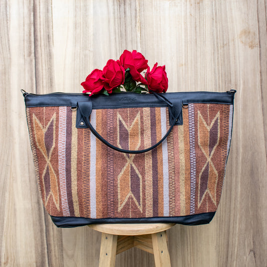 PERFECT WEEKENDER - MEXICO TEXTILE - BLACK - NO. 18827