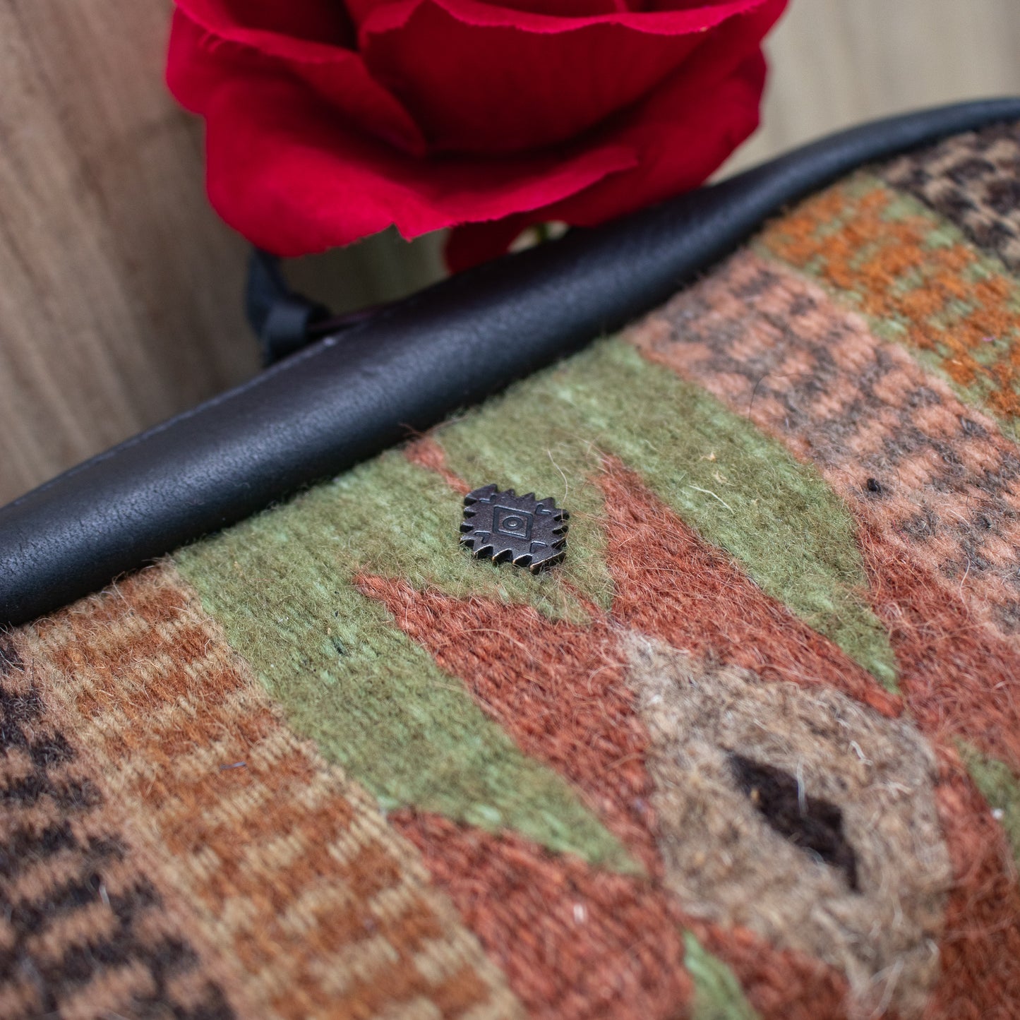 WANDER BAG SET - MEXICO TEXTILE - BLACK - NO. 18849