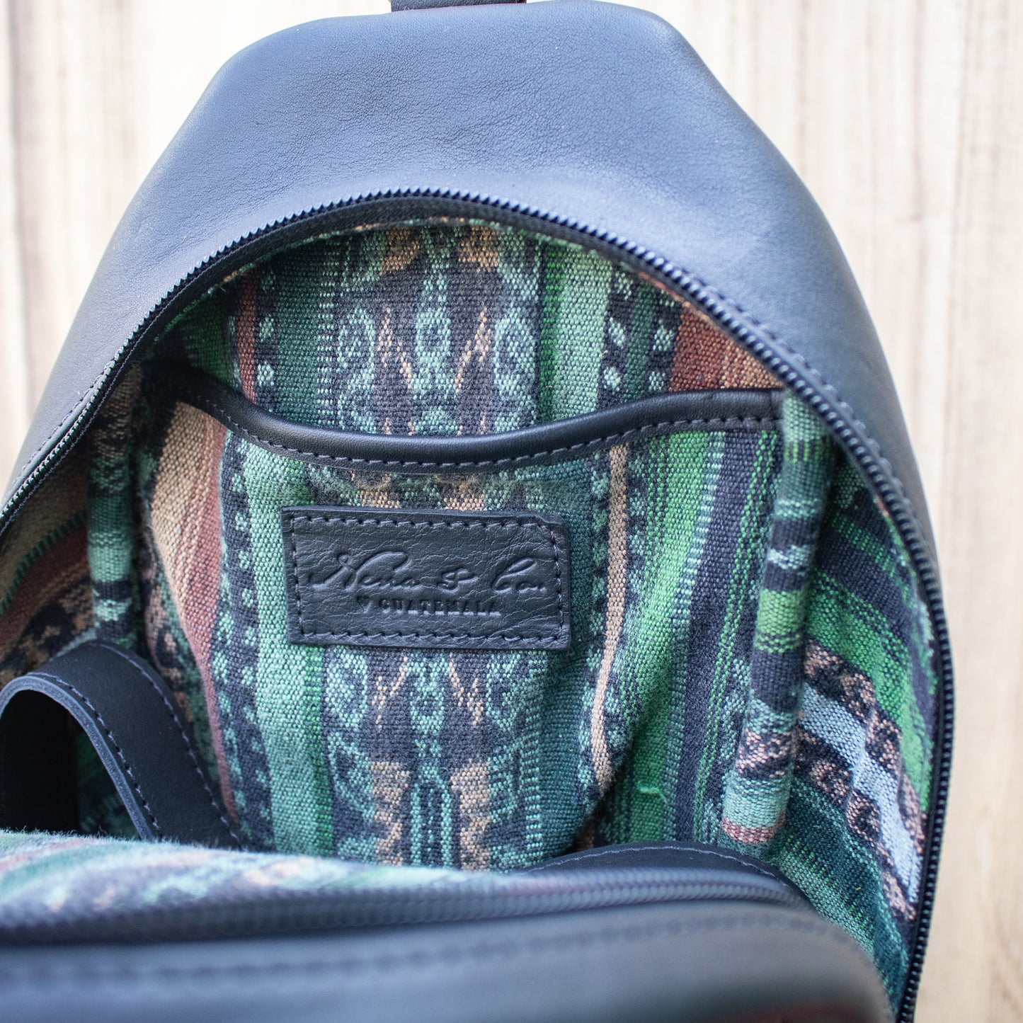 CROSSBODY SLING 2.0 - MEXICO TEXTILE - BLACK - NO. 18850