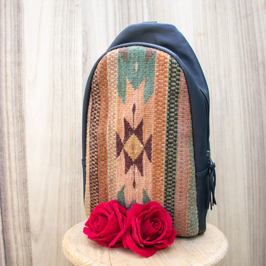 CROSSBODY SLING 2.0 - LARGE - MEXICO TEXTILE - BLACK - NO. 18833