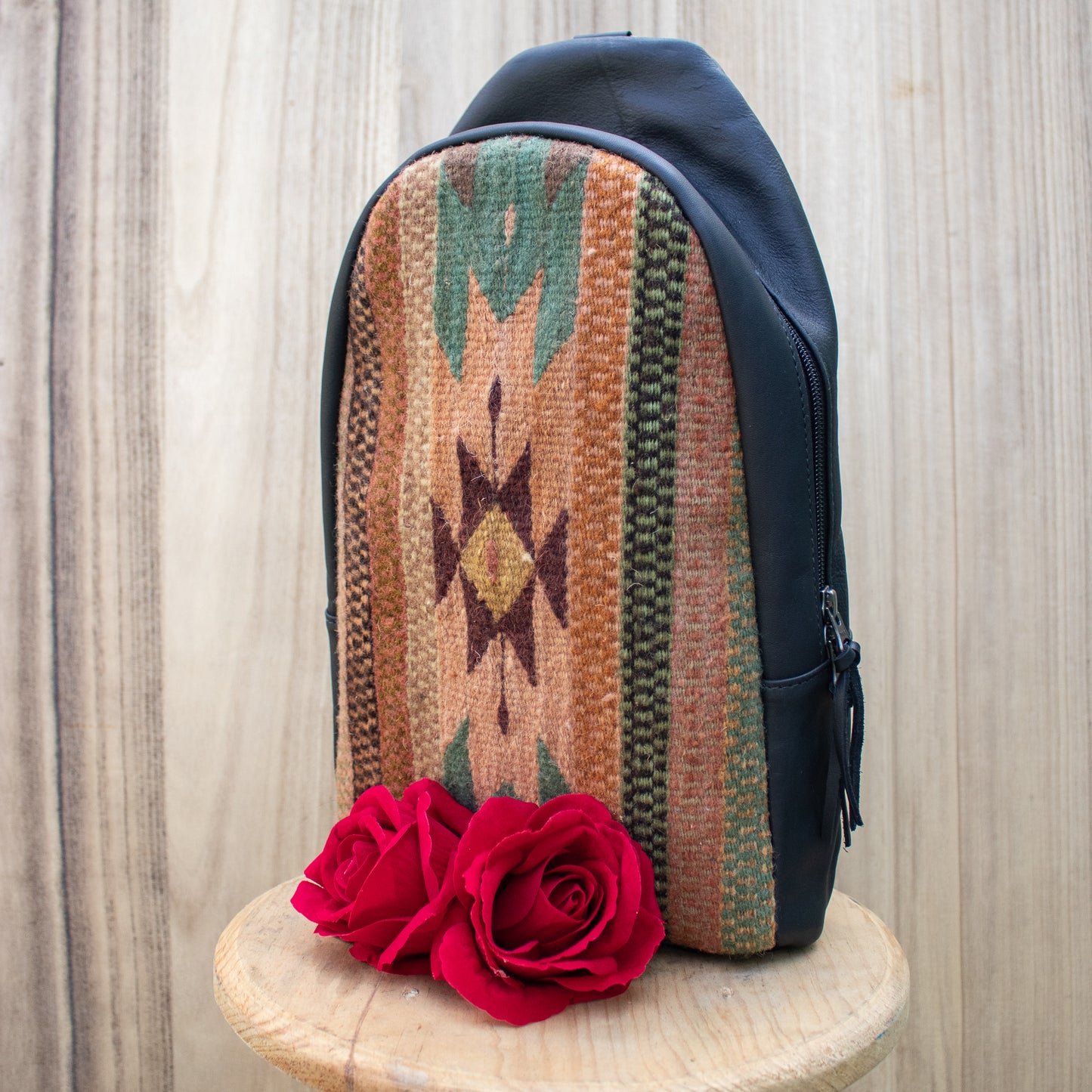 CROSSBODY SLING 2.0 - LARGE - MEXICO TEXTILE - BLACK - NO. 18833