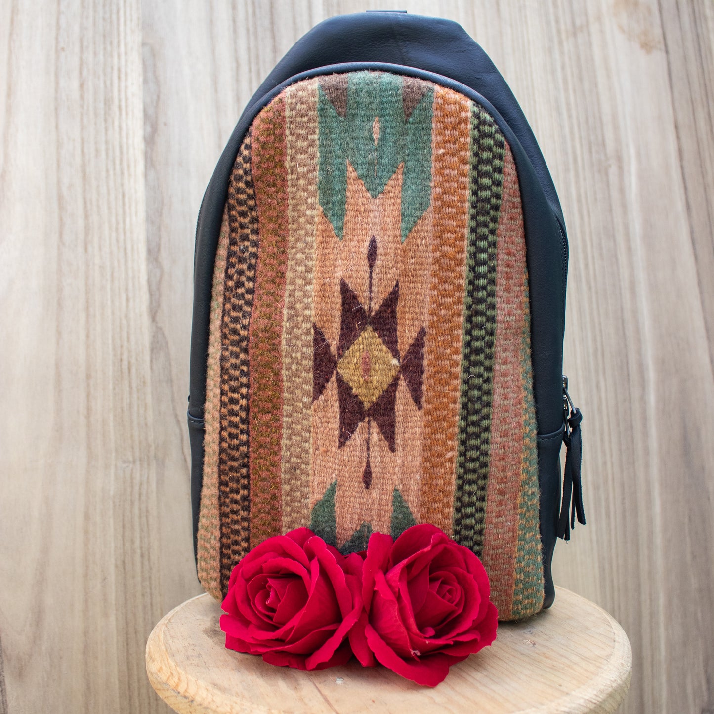 CROSSBODY SLING 2.0 - LARGE - MEXICO TEXTILE - BLACK - NO. 18833