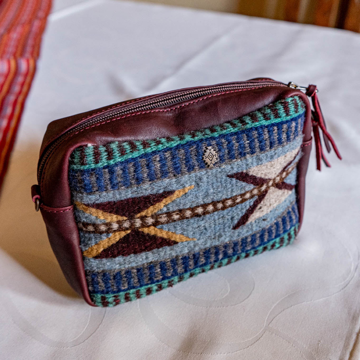 WANDER BAG SET - MEXICO TEXTILE - VINO TINTO - NO. 15847